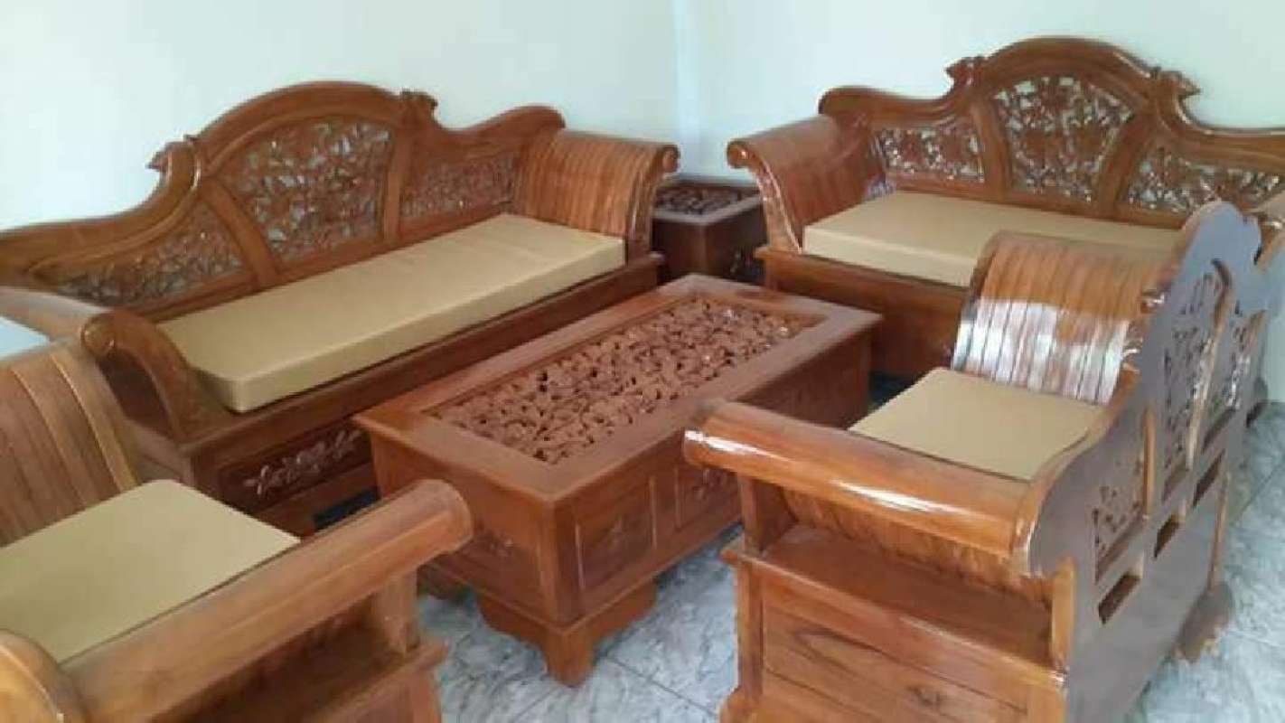 Jual Meja Kursi Tamu Jati Minimalis Furniture Mebel Jepara Di Seller