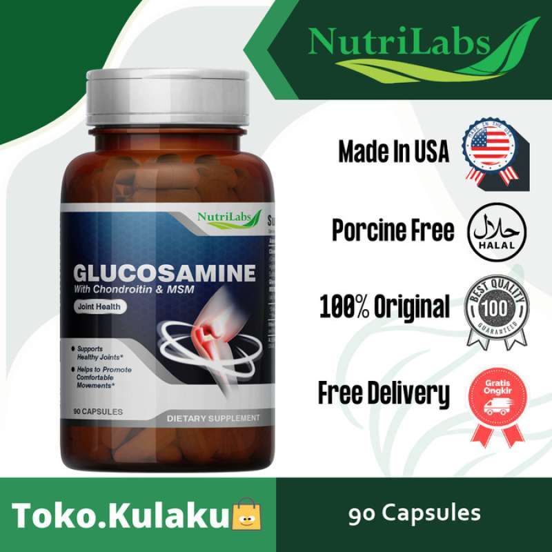 Promo NUTRILABS GLUCOSAMINE CHONDROITIN & MSM 90 (NOT PURITAN