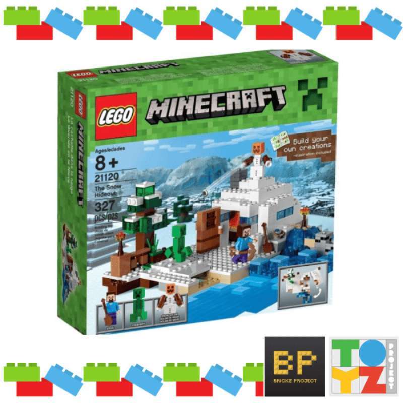 Jual Lego 21243 Minecraft - The Frozen Peaks di Seller Toyz Project ...