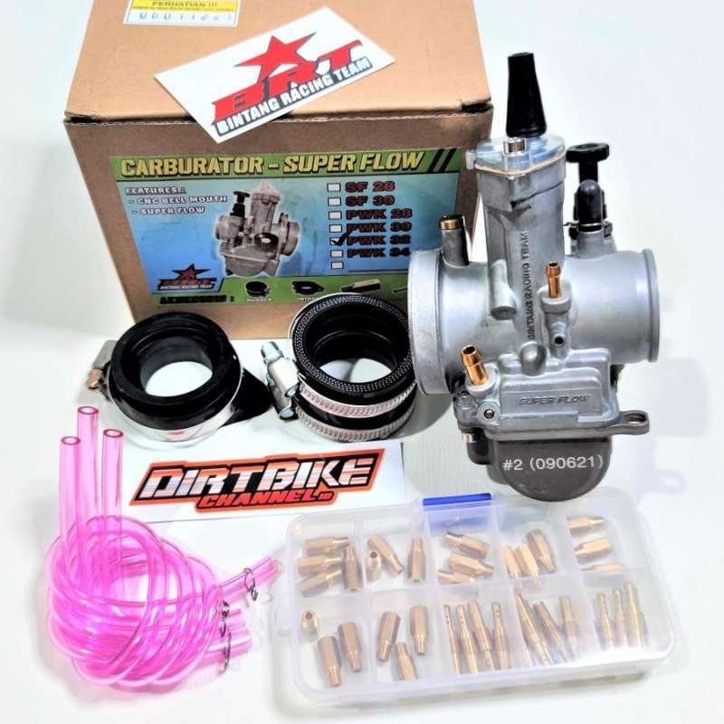 Jual KARBURATOR KARBU BRT PWK 32 & PWK 34 SUPER FLOW di Seller DIRT ...