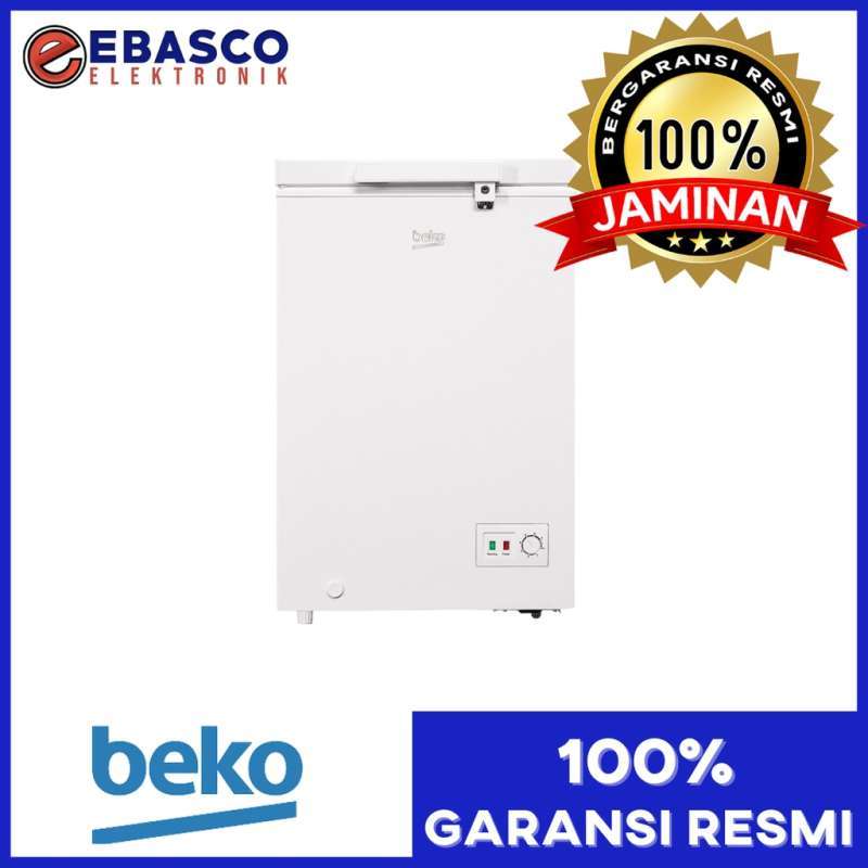 Jual Beko CF100WD Chest Freezer with external handle and lock Kapasitas