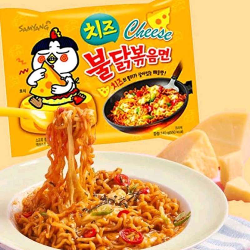 Promo Samyang Ramen Buldak Cheese (kuning) Diskon 11% Di Seller Toko ...