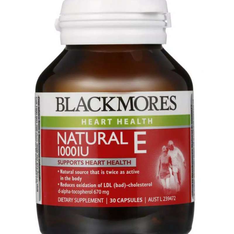 Promo blackmores vitamin natural e 1000iu 30 kapsul aussie Diskon 33