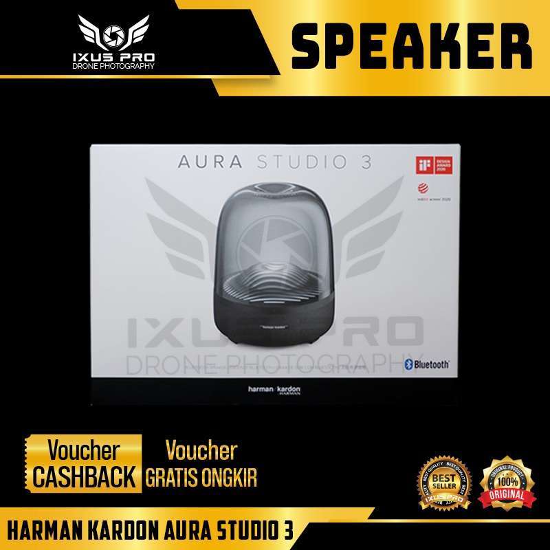 Promo Harman Kardon Aura Studio 3 Bluetooth Wireless Speaker Original