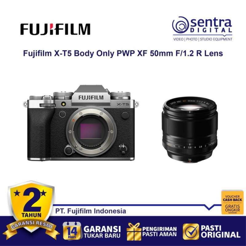 Jual Fujifilm XT5 Xt5 Mirrorless Camera (Body Only) pwp XF 50mm F/1.