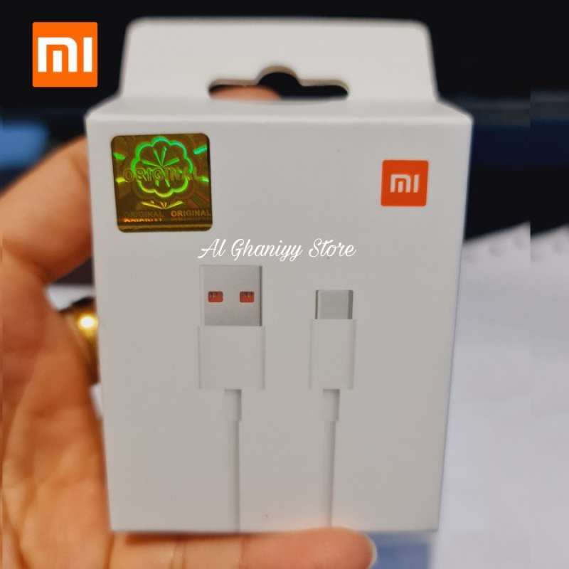 Cavo USB-C Turbo Charge 5A/45W Per Xiaomi (Note 9 Pro, Mi 10T, Poco X3, Ecc.) - Ricarica Veloce E Sincronizzazione - Colore Bianco - 3