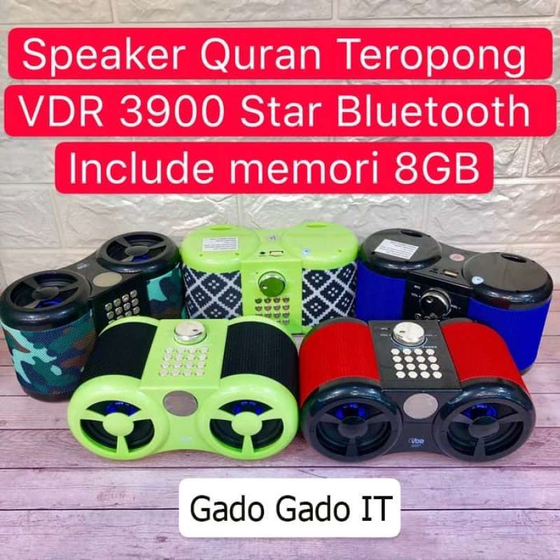 Promo Speaker Quran Alquran Bluetooth Portable Speaker Quran VDR3900