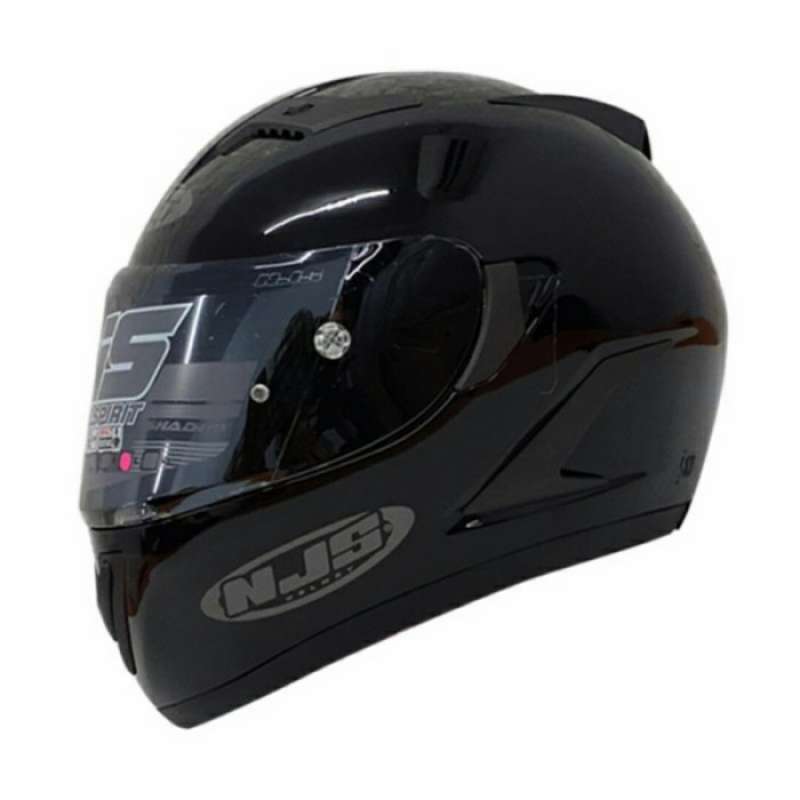Promo HELM NJS SHADOW FULL FACE DOUBLE VISOR POLOS Diskon 23 di Seller