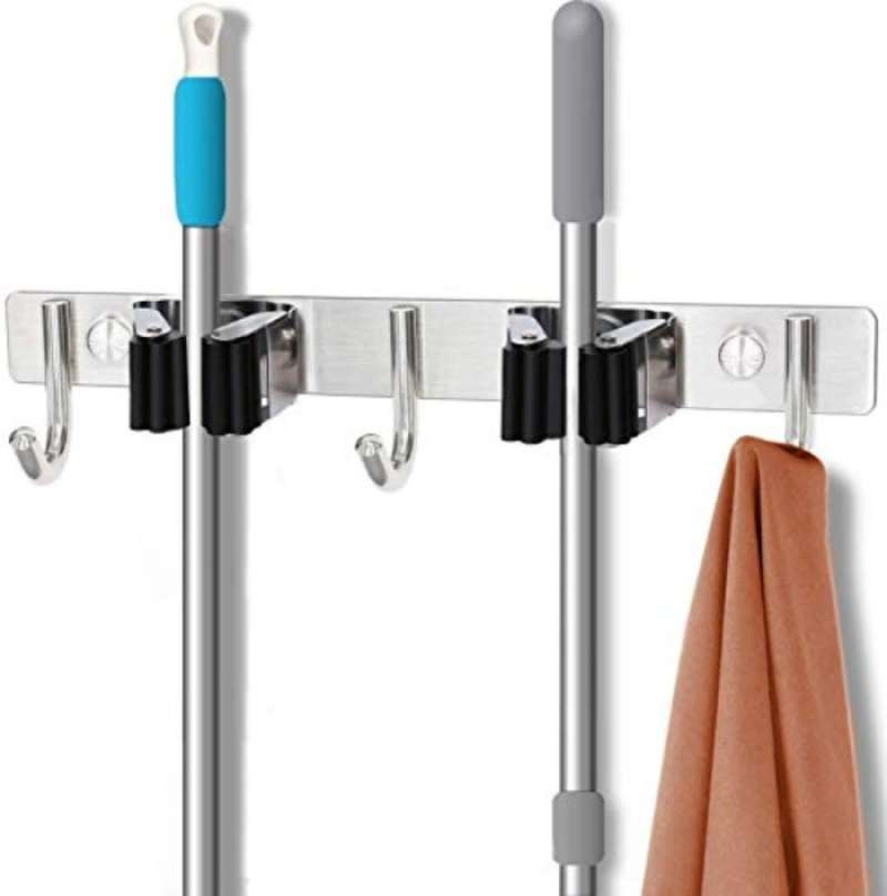 Promo Mop Broom Holder Broom Hanger Mop Hanger Broom Holder Wall