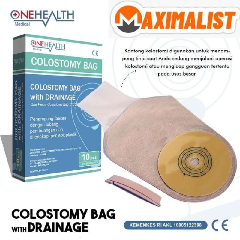 Promo Colostomy Bag Kantong Kolostomi Stoma Bag Kantong Stoma