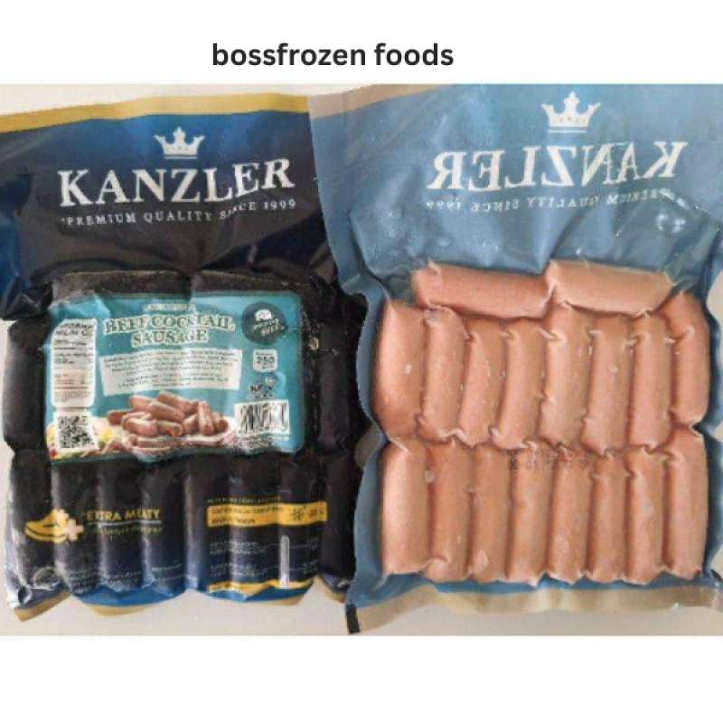 Jual Sosis Kanzler Beef Cocktail Sausage / Sosis Mini [250g] Di Seller