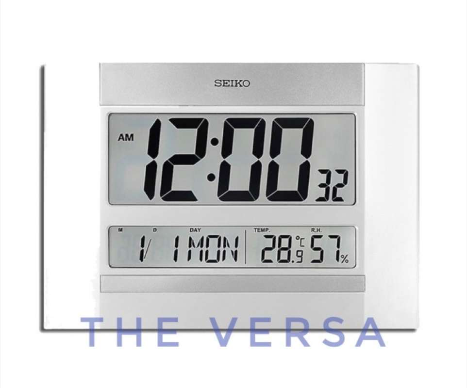 Jual Jam Dinding Digital Seiko / Jam Meja Digital Seiko Qhl088w