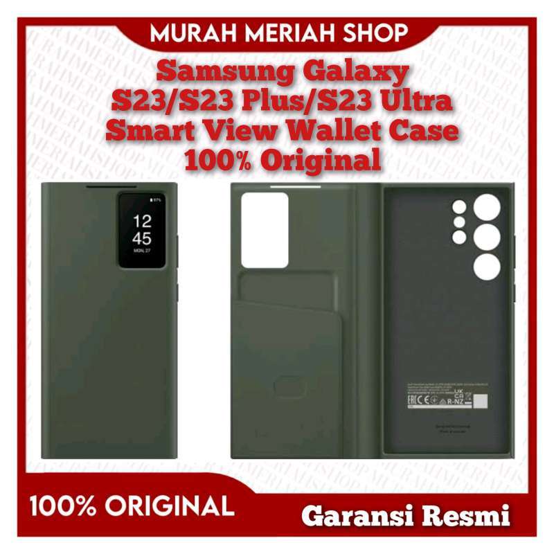 Jual Samsung Galaxy S23 / S23 Plus / S23 Ultra Smart View Wallet Case