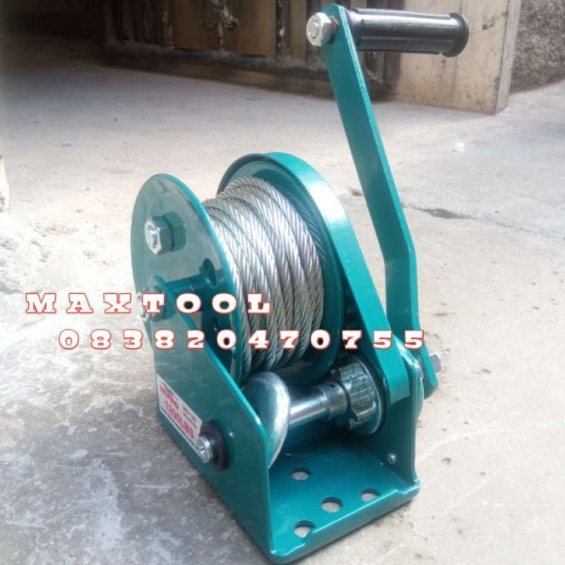Promo Hand winch 1200 Lbs 500 kg hand winch hear manual original WIPRO