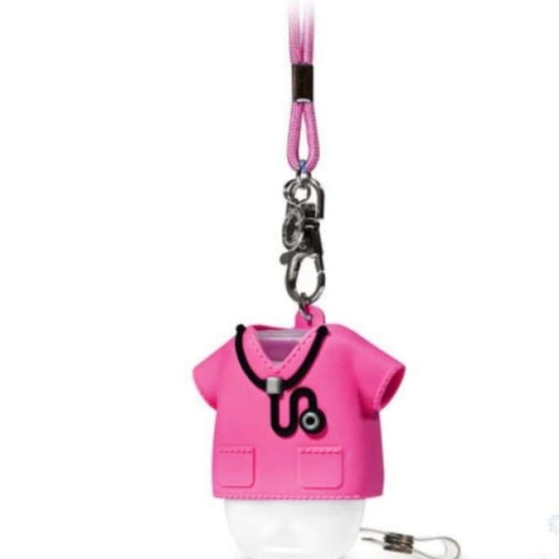 Promo Bath & Body Works PocketBac Hand Sanitizer Holder Pink Medical
