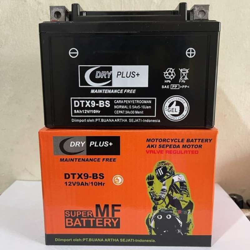 Promo Aki Motor Burgman, SYM, Minerva, Piaggio Zip YTX9-BS / YTX9 12v
