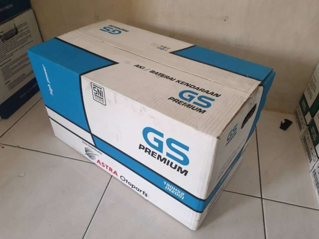 Promo AKI GENSET GS PREMIUM ASTRA N200 / 190H52 Aki Basah 12V / 200Ah