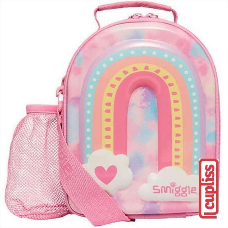 Jual SMIGGLE Lunch Box 445651 Hardtop Curve Bright Pink Lunchbox di