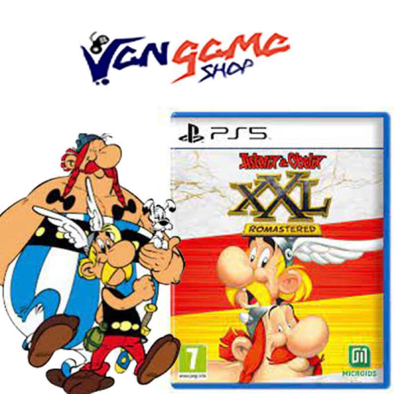 Jeu Vidéo Asterix & Obelix XXXL - Édition Limitée PS4 (mise à Niveau PS5 Dispo) - Bon état - Version PAL Française