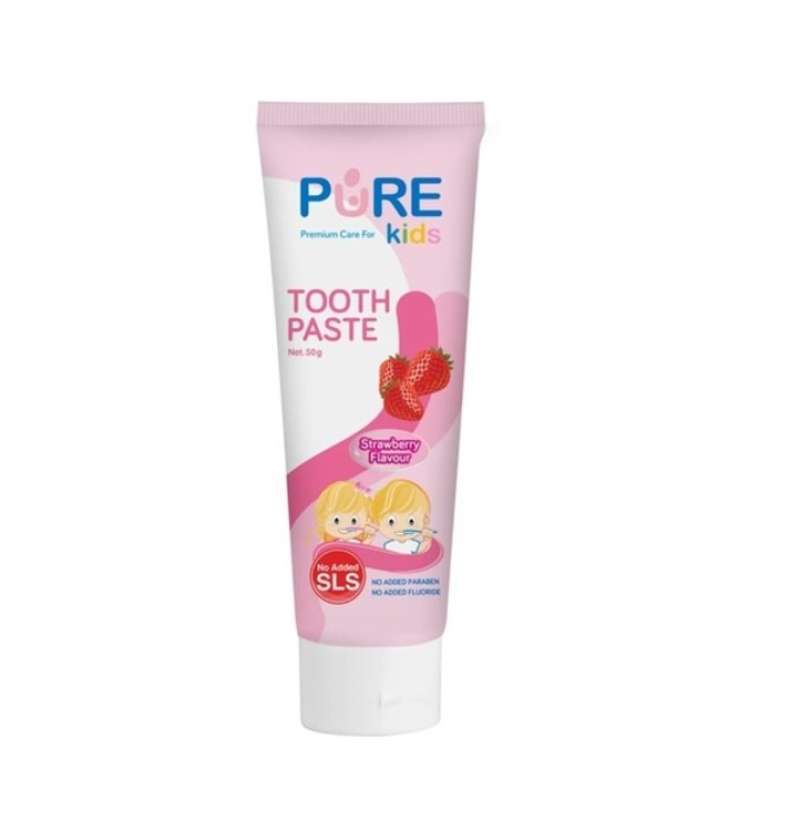 Promo Pure Kids Toothpaste - Strawberry Diskon 12% di Seller A to Z ...