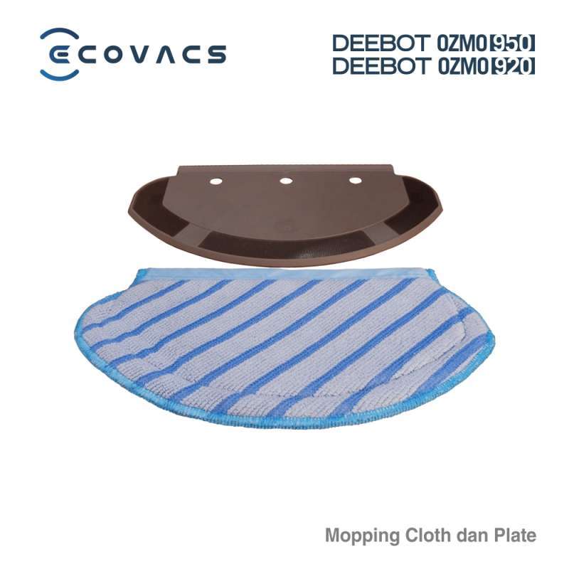 Jual Ecovacs Aksesoris Deebot Ozmo 920 / 950 Cleaning Pad Plate And