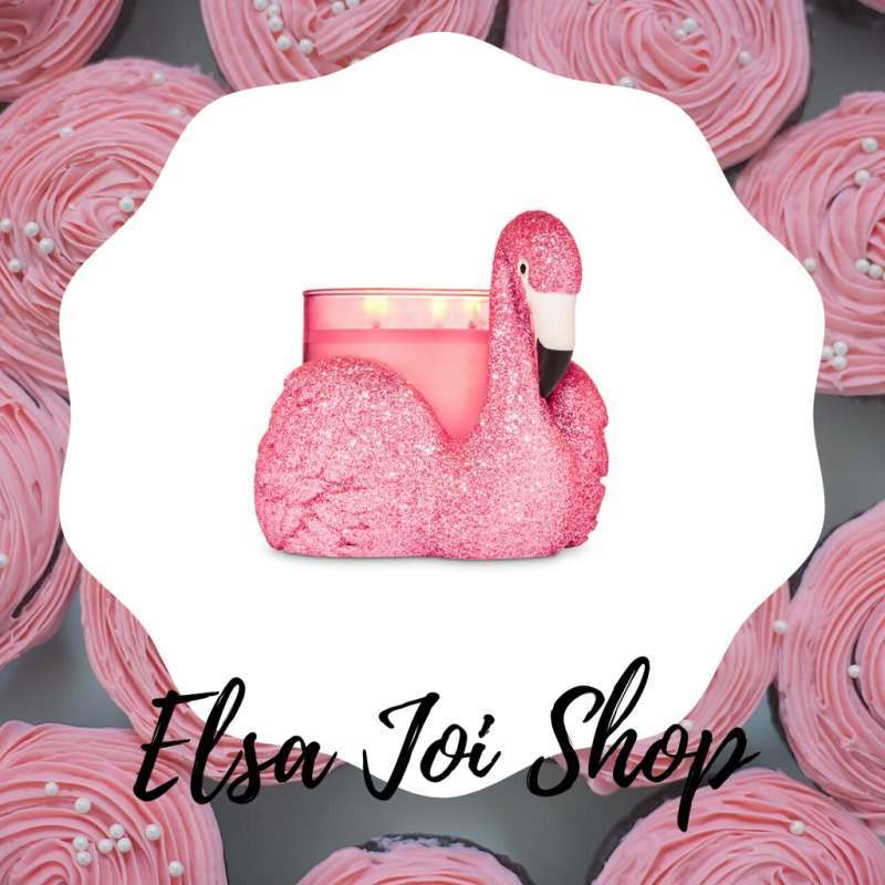 Jual Bath & Body Works Candle Holder 3 Wick NEW !!! Flamingo di Seller ELSAJOI Bendungan Hilir