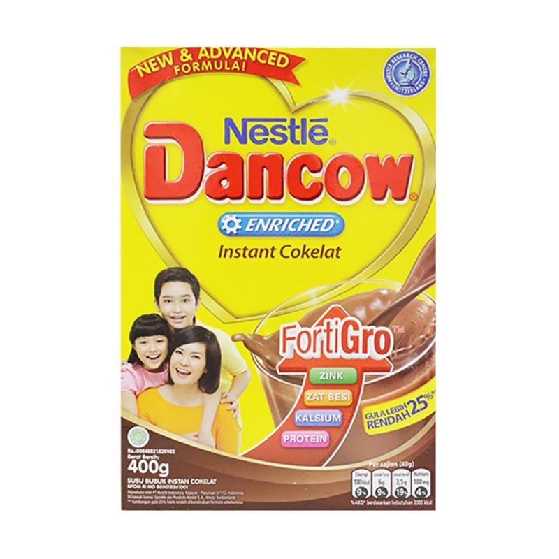 Jual Dancow Fortigro Instant Coklat Full Cream Susu