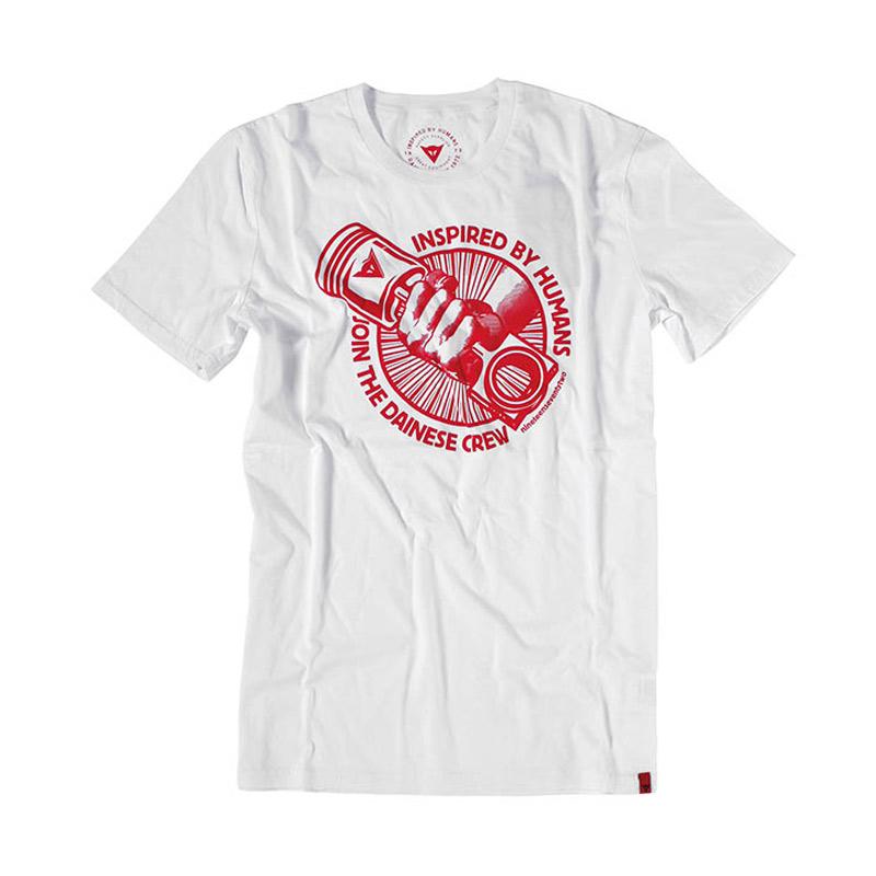 jual dainese mechanism t shirt kaos pria white jual dainese mechanism t shirt kaos pria white