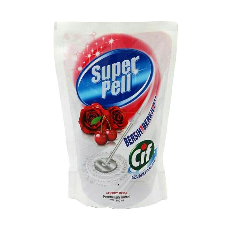 Jual Super Pell Cherry Pembersih Lantai [800 mL] - Merah di Seller
