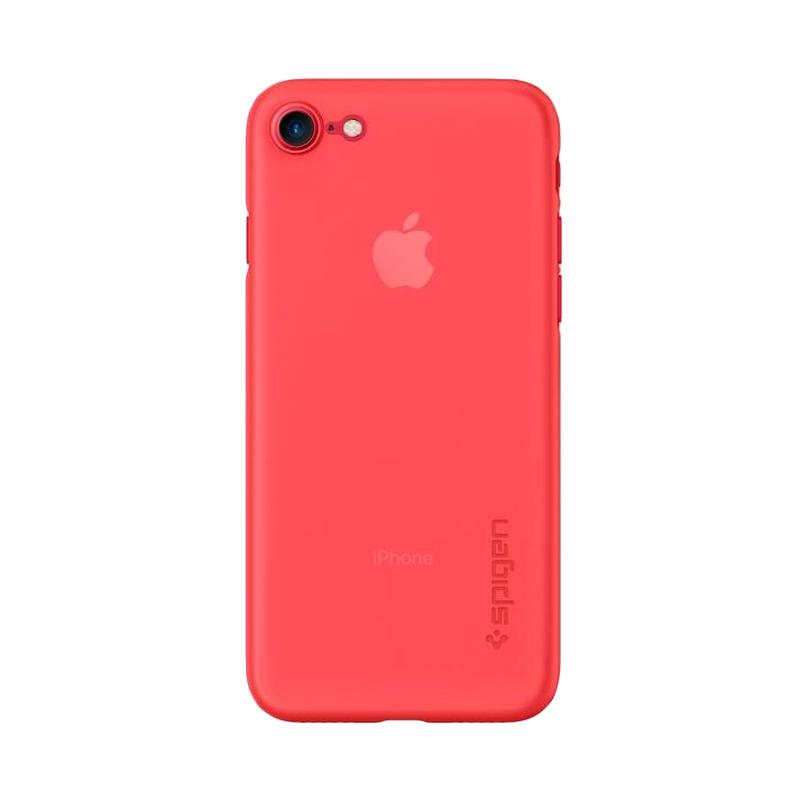 jual spigen air skin casing for apple iphone 7 merah jual spigen air skin casing for apple iphone 7 merah