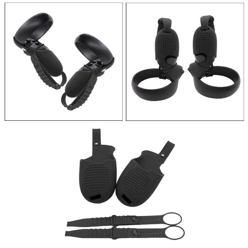 Promo Silicone Touch Controller Grip Cover and Knuckle Strap for Oculus ...