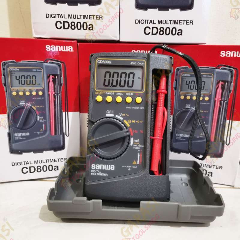 Jual Multitester Digital Sanwa Cd800a Original Multimeter Digital Sanwa