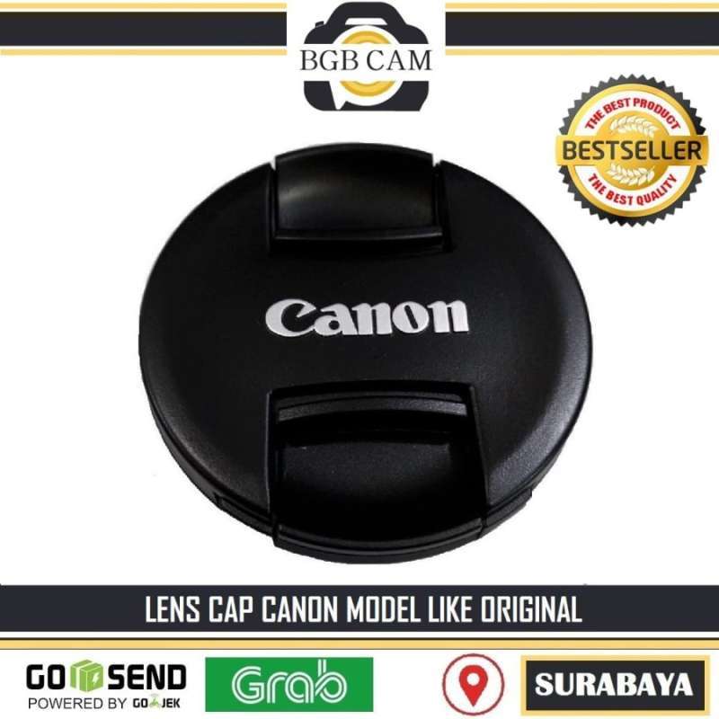 Jual Lens Cap Canon 49mm Model Like Original 49 Mm 15-45 Tutup Lensa Di ...
