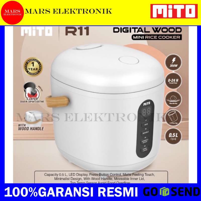 Jual Rice Cooker Mito R11 / 1,2 Liter / Rice Cooker Digital Mini Mito