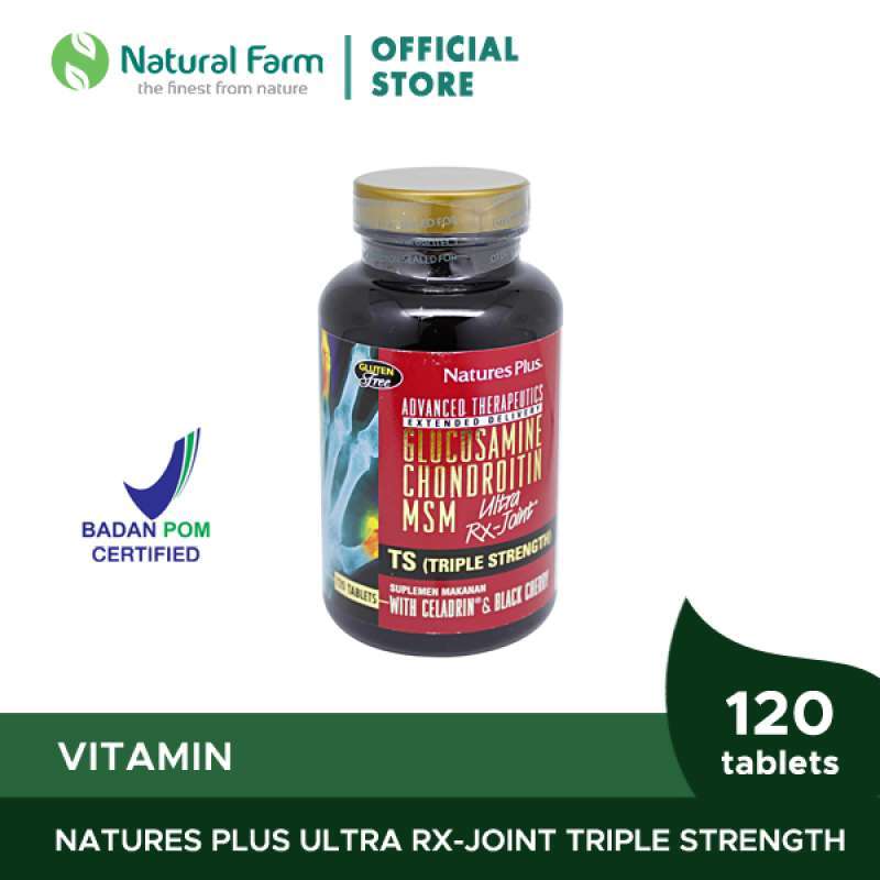 Nature Rx 100 Jual Natures Plus Ultra Rx-joint Triple Strength - 120 Tablet Di Seller ...