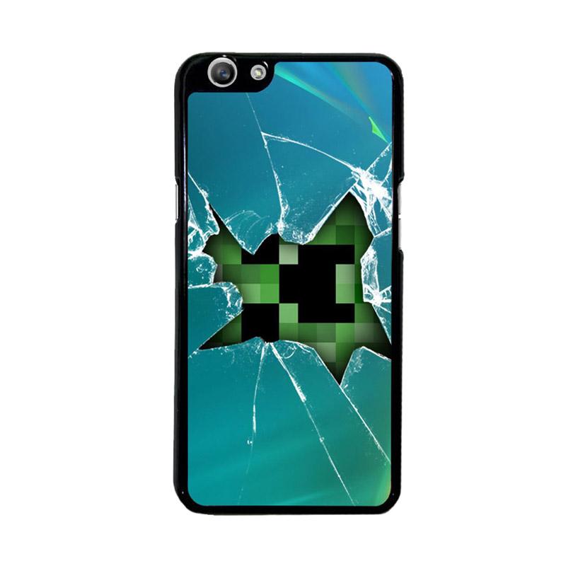 Jual Acc Hp Minecraft Creeper Broken Glasses F0519 Custom 