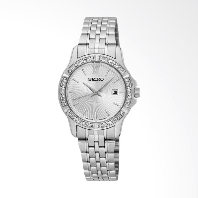 Jual Seiko Classic SUR741P1 Jam Tangan Wanita - Silver 