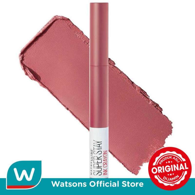 Jual Maybelline Superstay Crayon Lipstick di Seller WATSONS Official ...