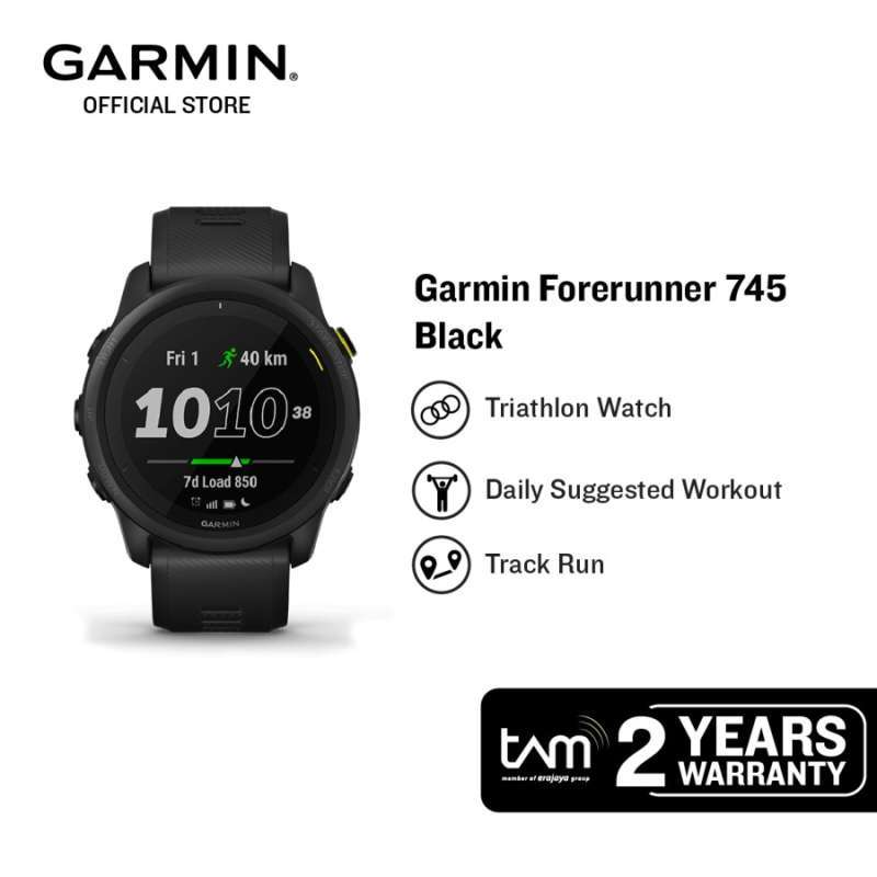 Jual Garmin Forerunner 745 Smart Watch - Black di Seller Garmin ...