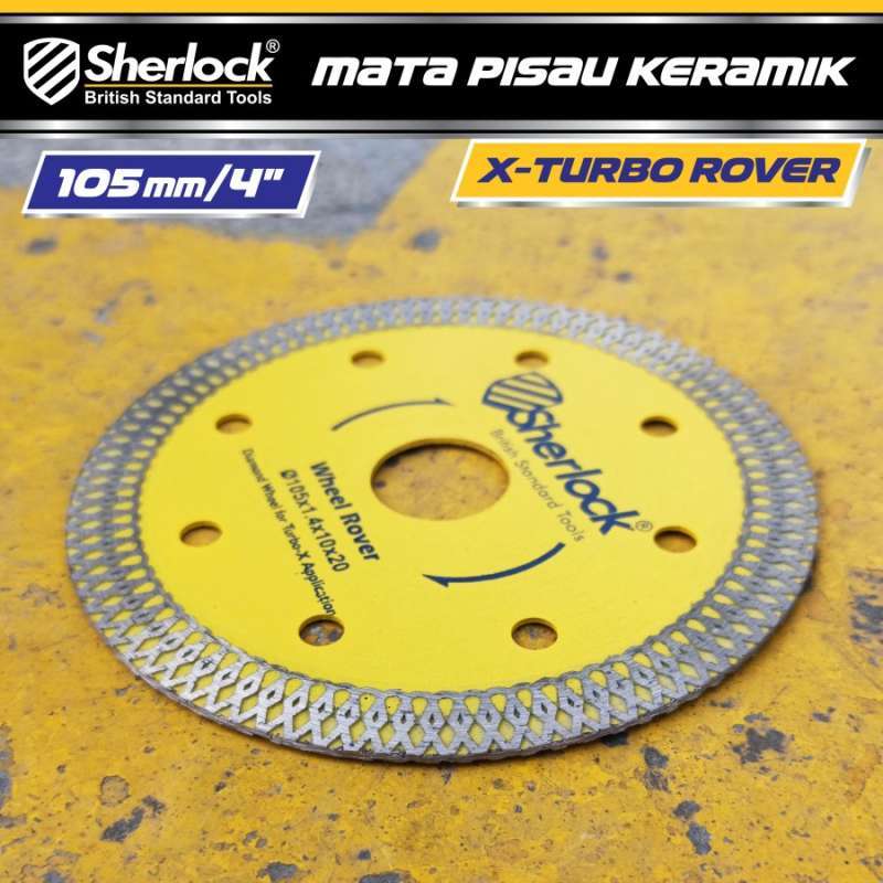 Jual Diamond Wheel 4 Sherlock Mata Pisau Potong Keramik X-turbo Rover ...