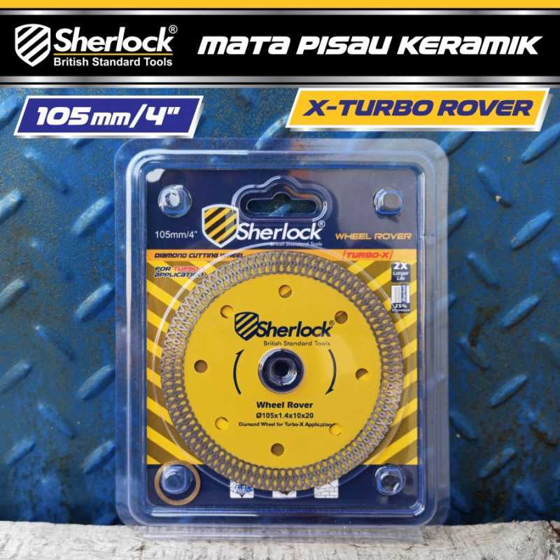 Jual Diamond Wheel 4 Sherlock Mata Pisau Potong Keramik X-turbo Rover ...
