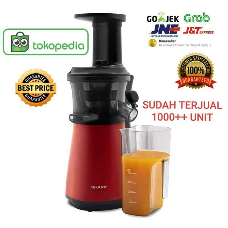 Jual Sharp Slow Juicer EjC20YRd Merah di Seller Chaca Kapuk, Kota