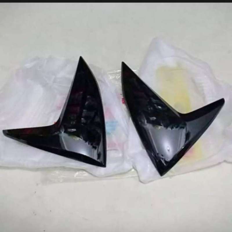 Jual Cover sayap samping honda vario 110 fi led hitam di Seller