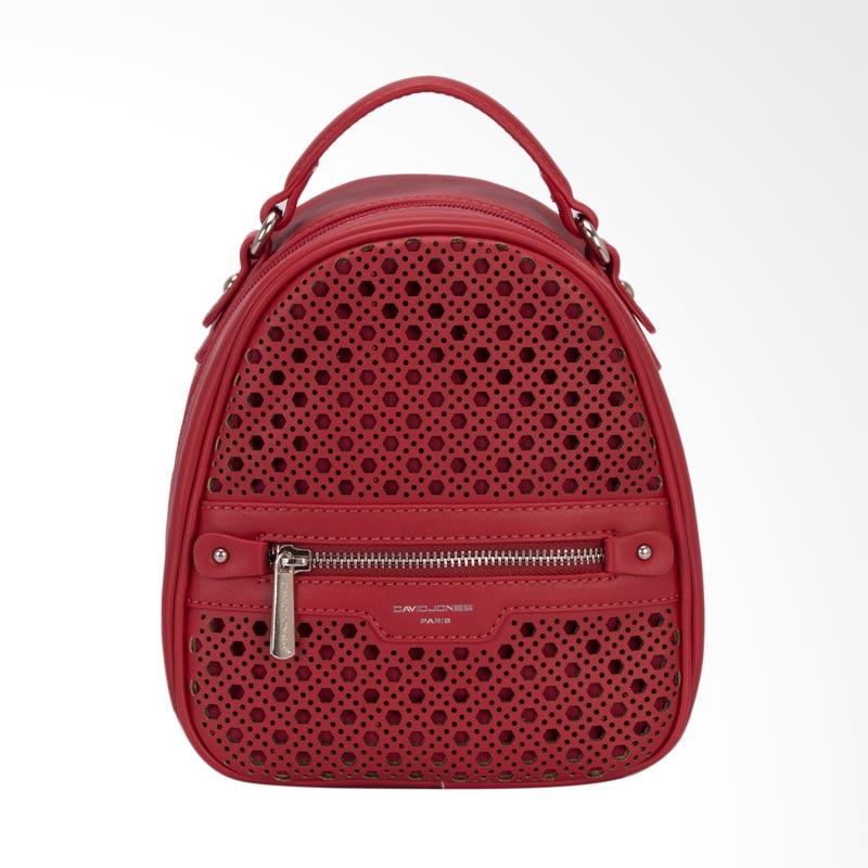 Jual David Jones CM3775 Mini Backpack Wanita - Red Terbaru