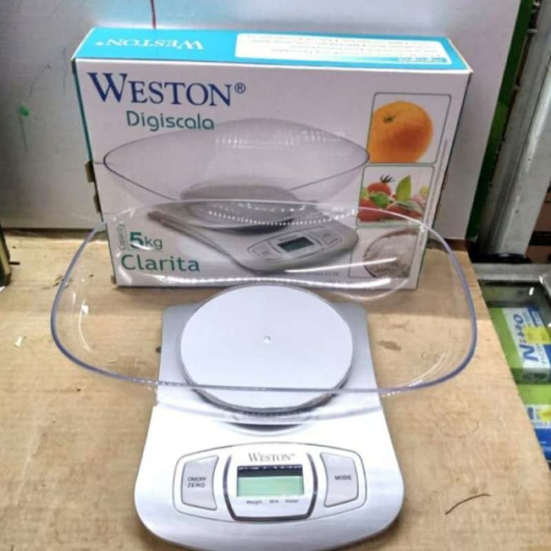 Jual Weston Timbangan Digital Gula-Telur-Tepung Kapasitas 5kg (Kode 008 ...