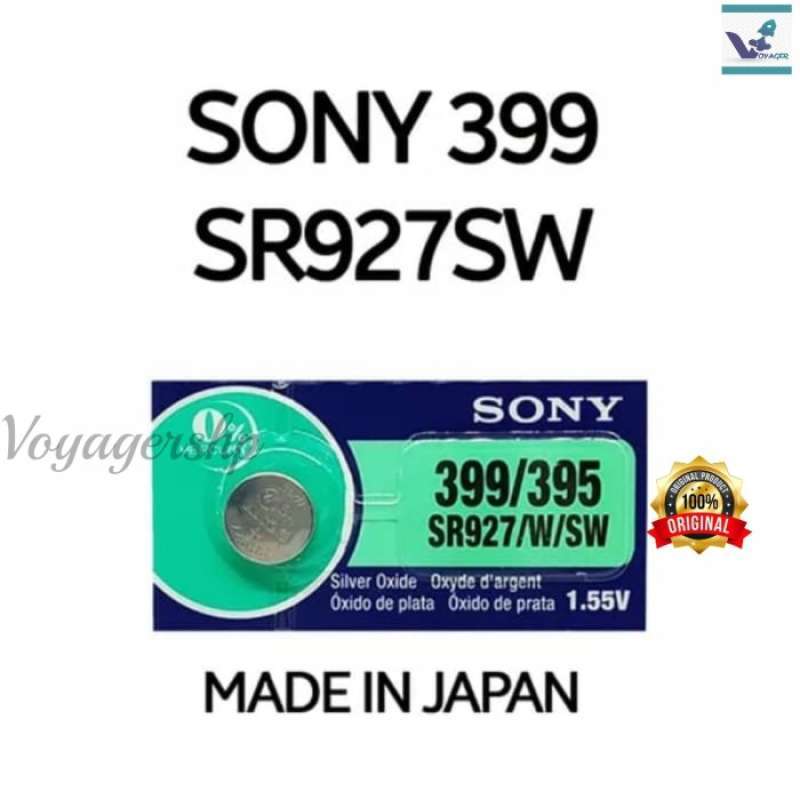 Jual BATERAI SONY 399 395 SR927SW Batrai SR 927 SW ORIGINAL HARGA SATUAN (Kode 004) di Seller