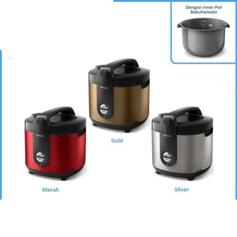 Promo PHILIPS STAINLESS RICE COOKER PRO CERAMIC 2 Liter Diskon 11 di