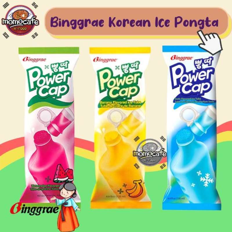Jual Bingrae Pop Top Ice Cream Korea Rasa Pongta Banana Dan Soda di