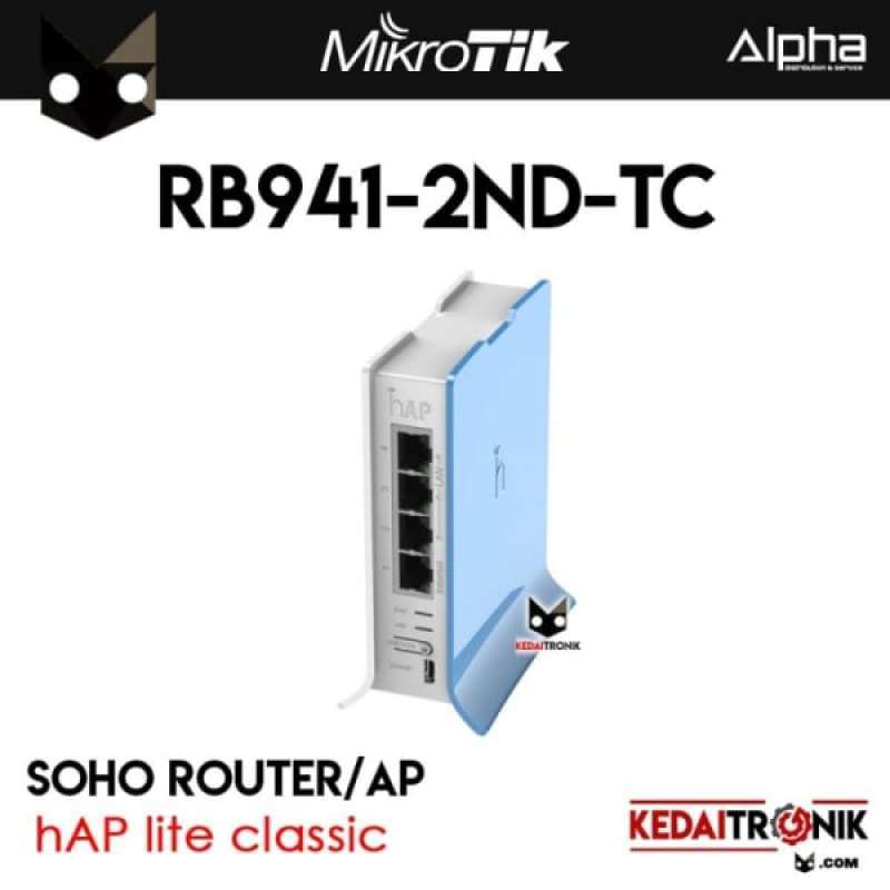 Mikrotik Router R&b 941 Jual Dijual Mikrotik RB941-2ND TC Router Board hAP Lite Wireless RB 941 ...