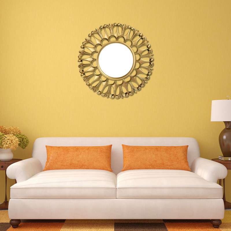 Jual Nordic Wall Mirror Gold Frame Small Mirrors For Corridor Entryway
